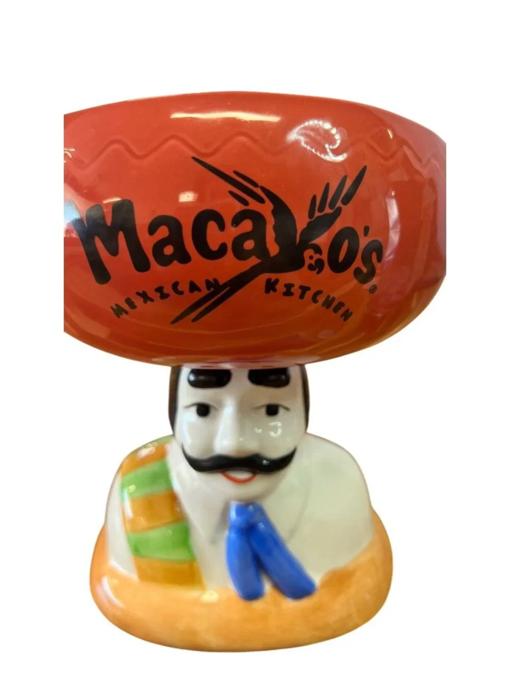 Macayos Mexican Kitchen margarita bowl, salsa bowl, souvenir